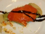 Canelloni mit Kabeljaufüllung ( Canellones rellenos de bacalao ) - Rezept