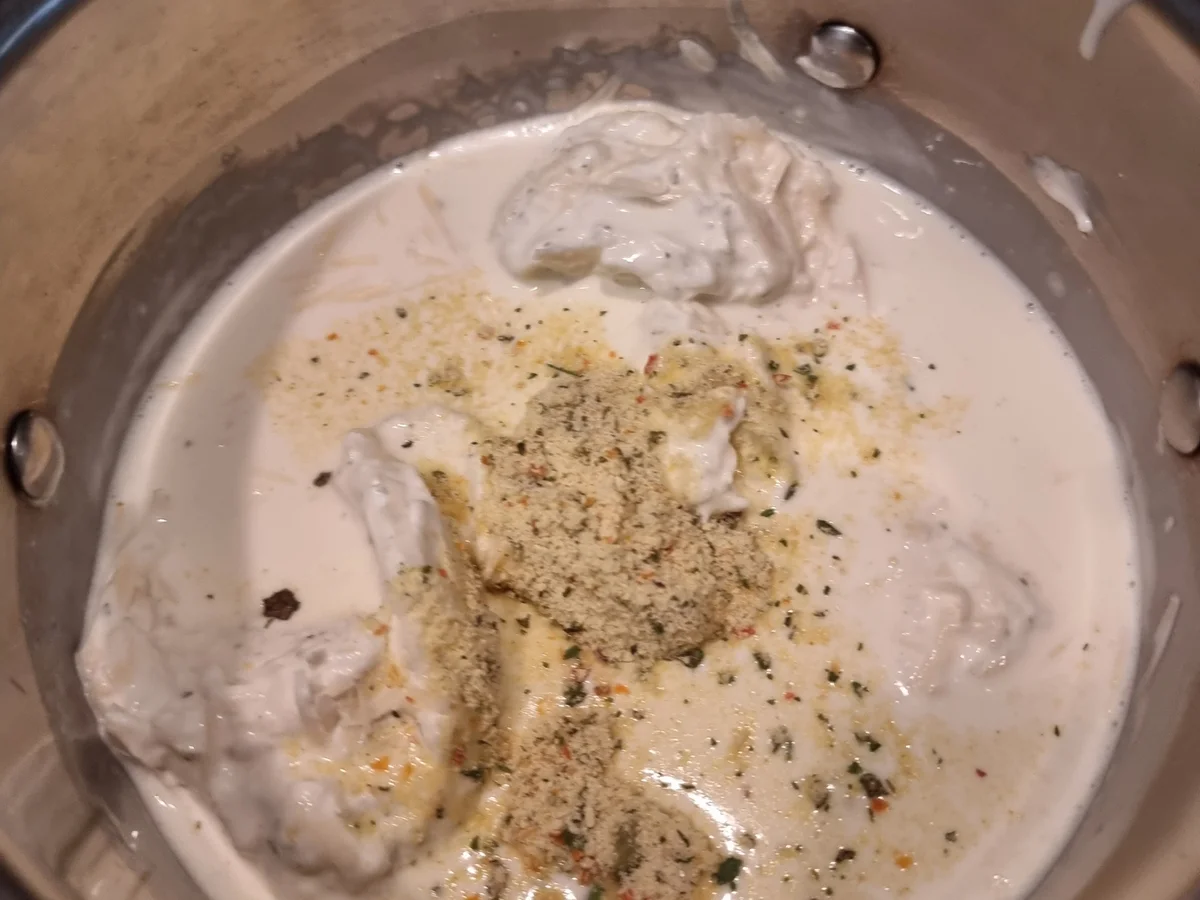 Rucola-Creme-fraiche-Sahne-Spaghetti - Rezept - Bild Nr. 17330