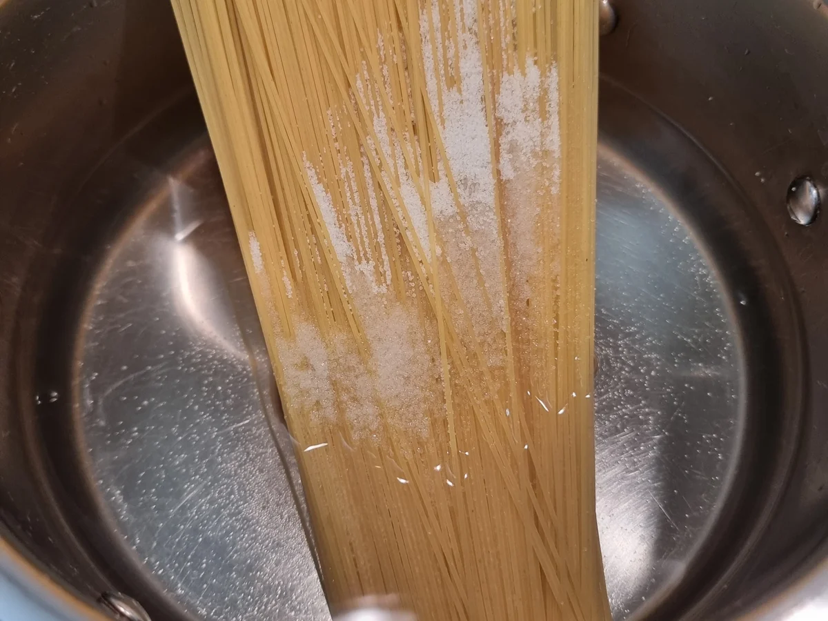 Rucola-Creme-fraiche-Sahne-Spaghetti - Rezept - Bild Nr. 17334