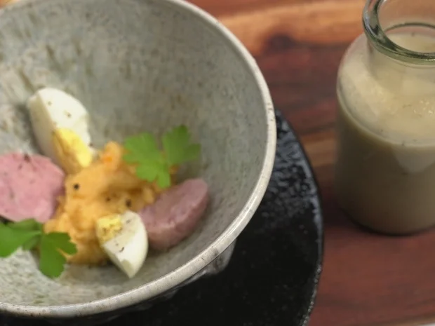 Sauermehlsuppe mit Weißwurst und Speck - Rezept - Bild Nr. 17328