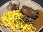 Rezept: Hirschroulade mit Kürbispasta Bild Nr. 17330 Hirschroulade mit Kürbispasta - Rezept - Bild Nr. 17330