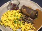 Hirschroulade mit Kürbispasta - Rezept - Bild Nr. 17330