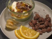 Quarkspeise mit gebrannten Mandeln und Kürbismarmelade - Rezept - Bild Nr. 2