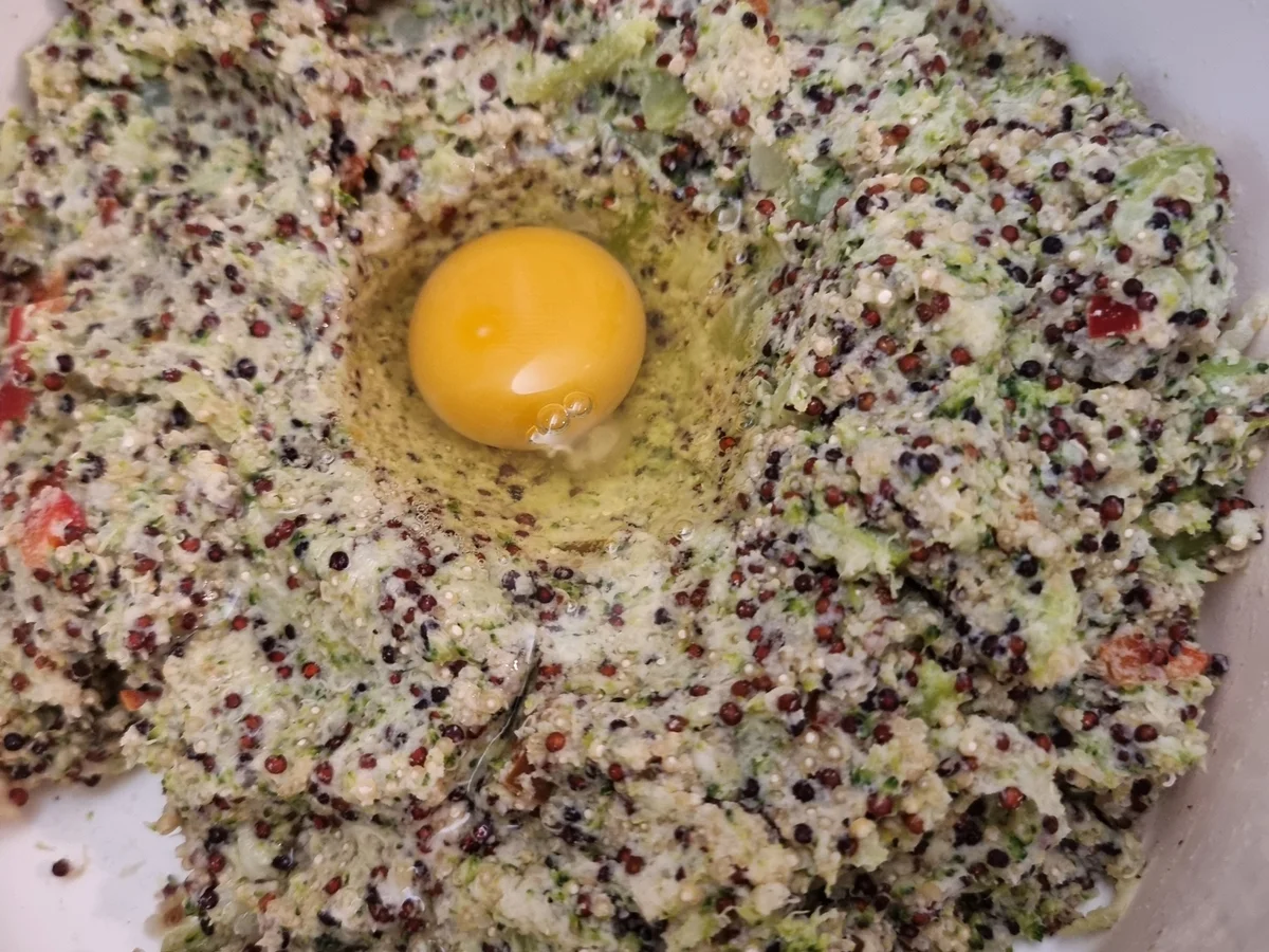 Rezept: Quinoa-Brokkoli-Puffer Bild Nr. 17343 Quinoa-Brokkoli-Puffer - Rezept - Bild Nr. 17343