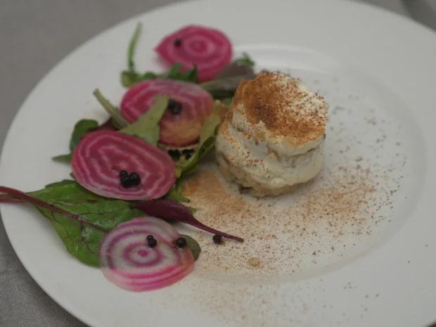 Rezept: Pilzrisotto mit Ricotta-Creme und Balsamico-Perlen Bild Nr. 17338 Pilzrisotto mit Ricotta-Creme und Balsamico-Perlen - Rezept - Bild Nr. 17338