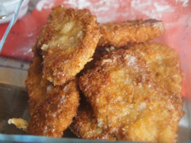 Kurzspargel mit Knusper-Schnitzeln und Frühkartoffeln - Rezept - Bild Nr. 17350