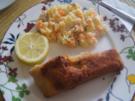 Gebratener Karpfen mit vegetarischen Kartoffelsalat tschechischer Art - Rezept - Bild Nr. 17338
