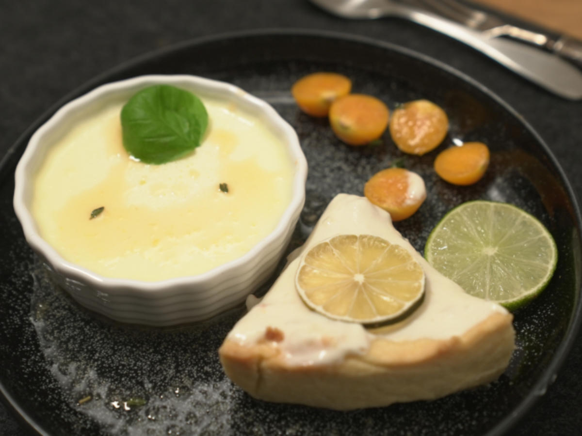 Panna cotta mit Limette und Zitronen-Tarte - Rezept - Bild Nr. 17338