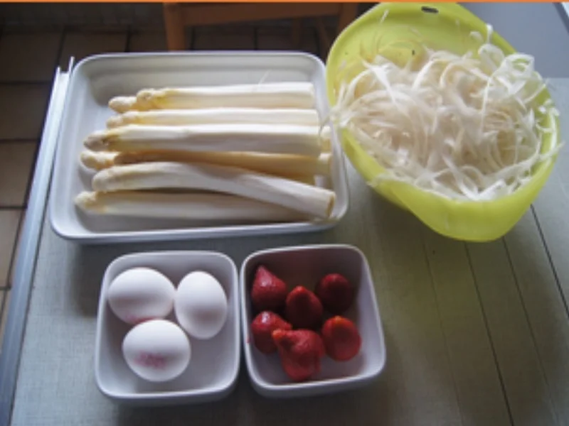 Spargel mit Schinken im Crêpe - Rezept - Bild Nr. 17339