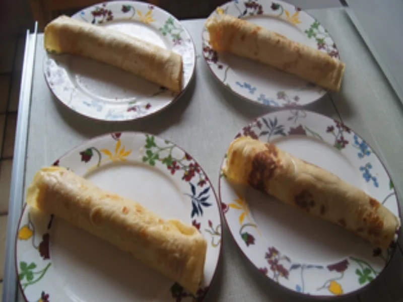 Spargel mit Schinken im Crêpe - Rezept - Bild Nr. 17348