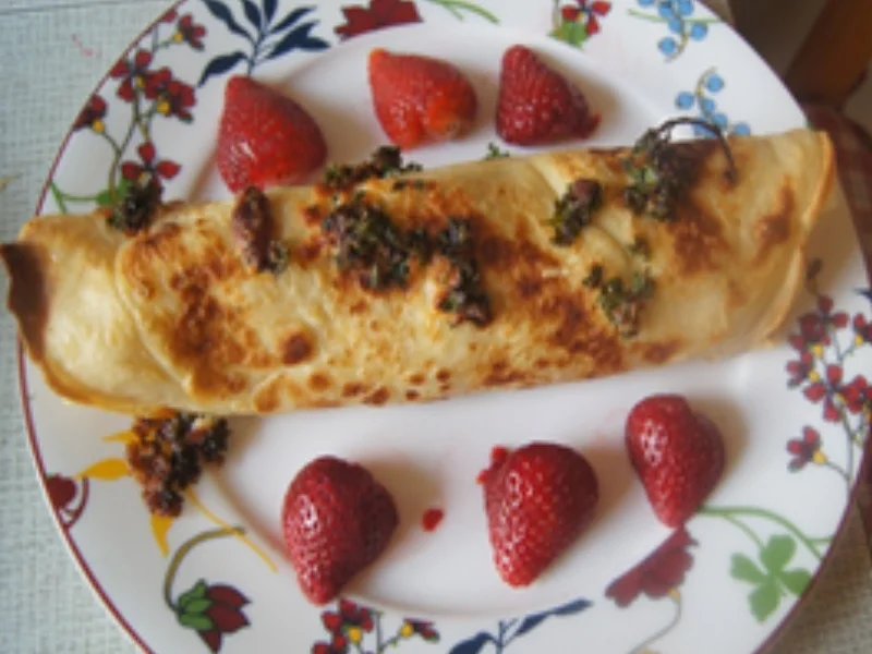 Spargel mit Schinken im Crêpe - Rezept - Bild Nr. 17351
