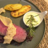 Roastbeef mit Olivenschaum, Parmesan und Kartoffeln - Rezept - Bild Nr. 2