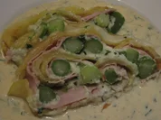 Kartoffeln: Kartoffelrolle mit grünem Spargel - Rezept - Bild Nr. 17338