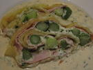Kartoffeln: Kartoffelrolle mit grünem Spargel - Rezept - Bild Nr. 17338