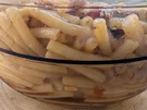 Maccheroni-Salat mit getrockneten Tomaten, Rucola und Parmesan - Rezept - Bild Nr. 17338