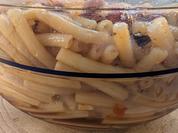 Maccheroni-Salat mit getrockneten Tomaten, Rucola und Parmesan - Rezept - Bild Nr. 17338