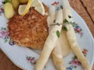 Rezept: Schnitzel mit Spargel und Drillinge Bild Nr. 17344 Schnitzel mit Spargel und Drillinge - Rezept - Bild Nr. 17344