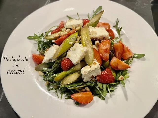 Salate: Erdbeer-Spargel-Salat - Rezept - Bild Nr. 17349