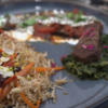 Qabuli Palau mit Borani Banjan und Sabzi - Rezept - Bild Nr. 2