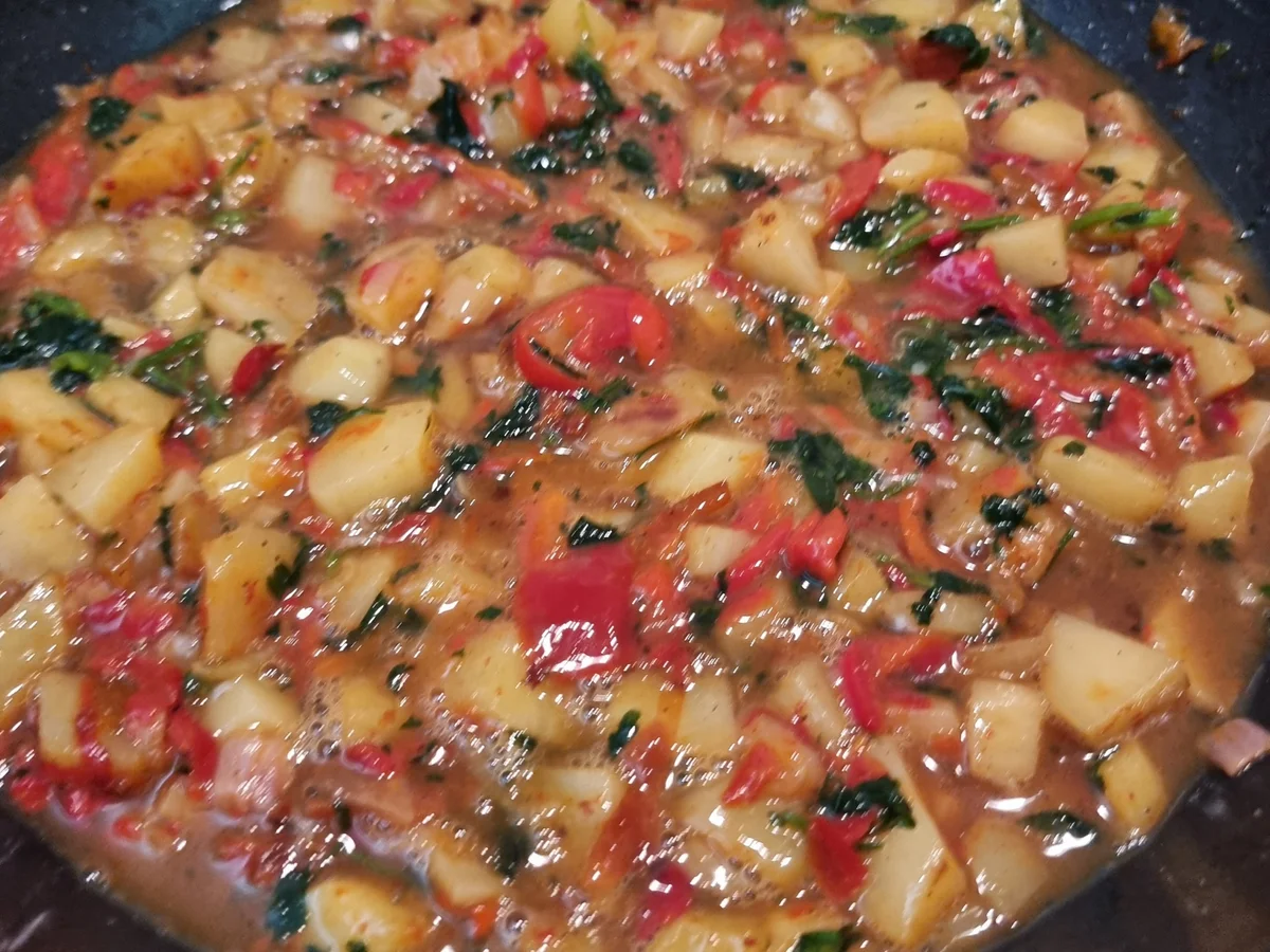 Kartoffel Muffins mit Blütensalat - Rezept - Bild Nr. 17354