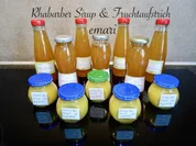 Rhabarber Sirup & Rhabarber Orangen Fruchtaufstrich - Rezept - Bild Nr. 17359