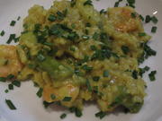 Reis: Safranrisotto mit Garnelen und Spargel - Rezept - Bild Nr. 17351