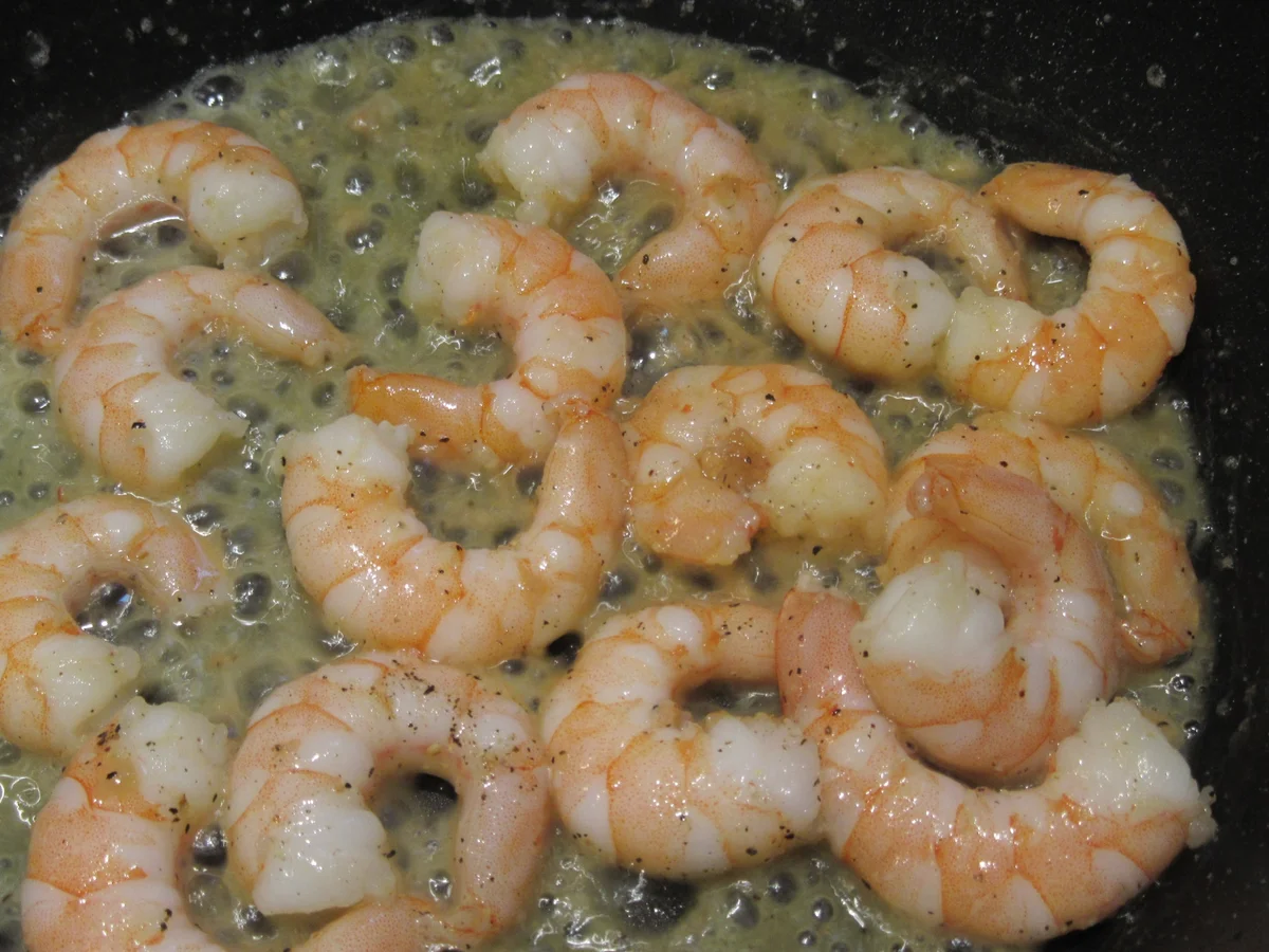 Reis: Safranrisotto mit Garnelen und Spargel - Rezept - Bild Nr. 17352