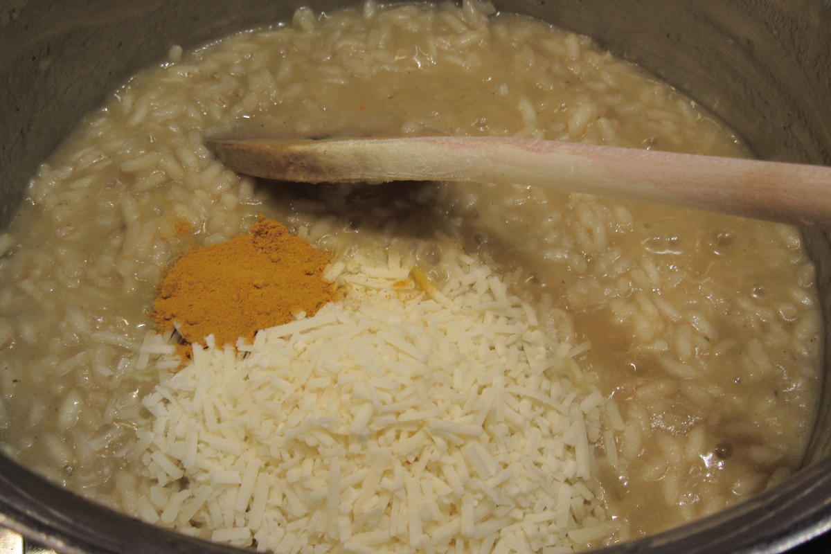 Reis: Safranrisotto mit Garnelen und Spargel - Rezept - Bild Nr. 17356