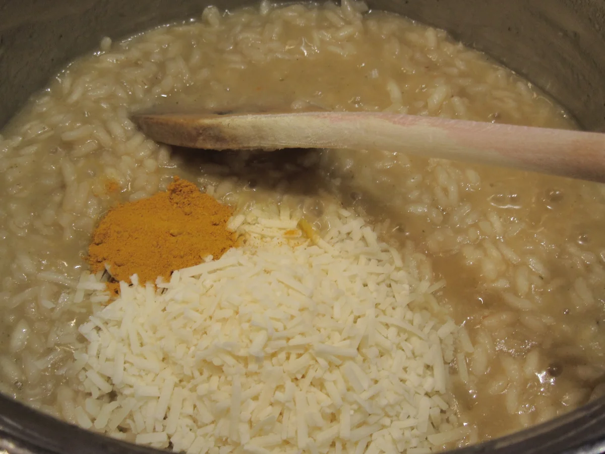 Reis: Safranrisotto mit Garnelen und Spargel - Rezept - Bild Nr. 17356