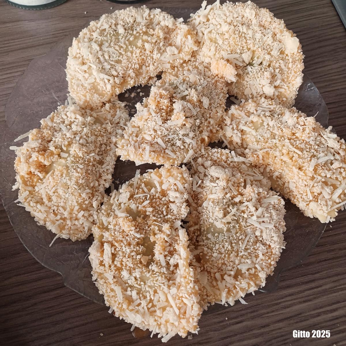 Panierte Teigtaschen aus der Heißluftfritteuse - Rezept - Bild Nr. 4