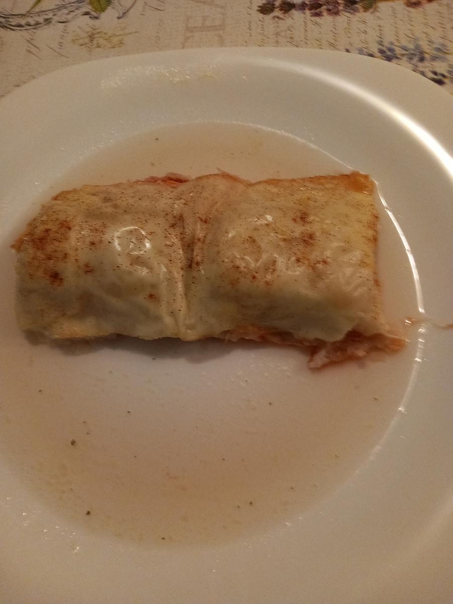 Schnelle Maultaschen Blätterteigrolle - Rezept - Bild Nr. 17357