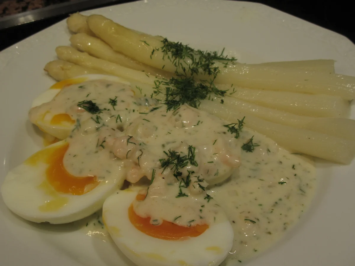 Rezept: Eier - Eier mit Dill-Krabben-Soße Bild Nr. 17356 Eier - Eier mit Dill-Krabben-Soße - Rezept - Bild Nr. 17356