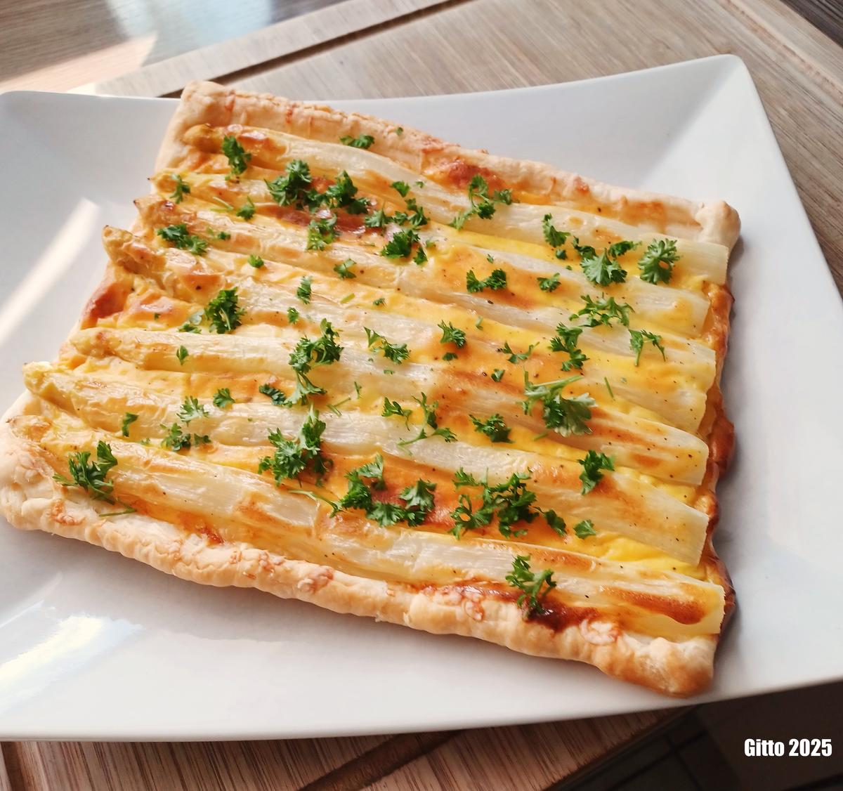 Spargel trifft Blätterteig - Rezept - Bild Nr. 2