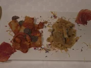 Paccheri mit Oktopus, Parmaschinken und Parpadelle - Rezept - Bild Nr. 2