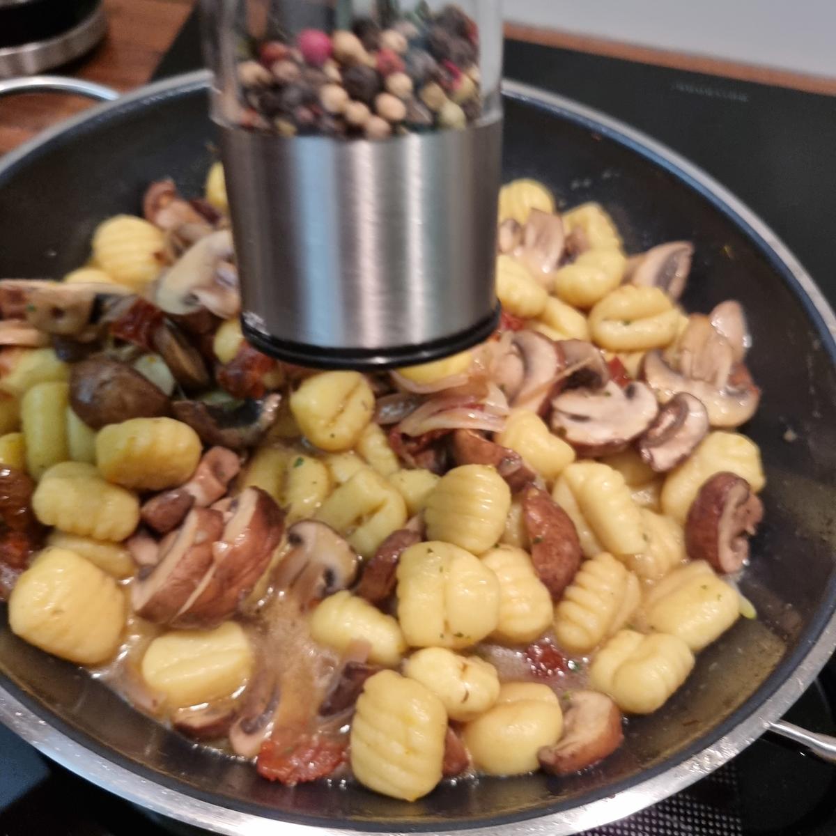 Gnocchi-Champignon-Pfanne - Rezept - Bild Nr. 17362
