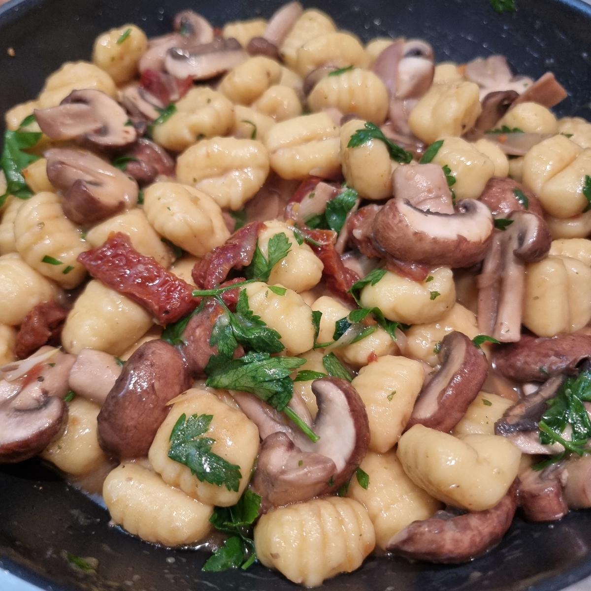 Gnocchi-Champignon-Pfanne - Rezept - Bild Nr. 17364