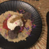 Lauwarmer Tomaten Sugo mit Parmesaneis und Parmesanchip - Rezept - Bild Nr. 17358
