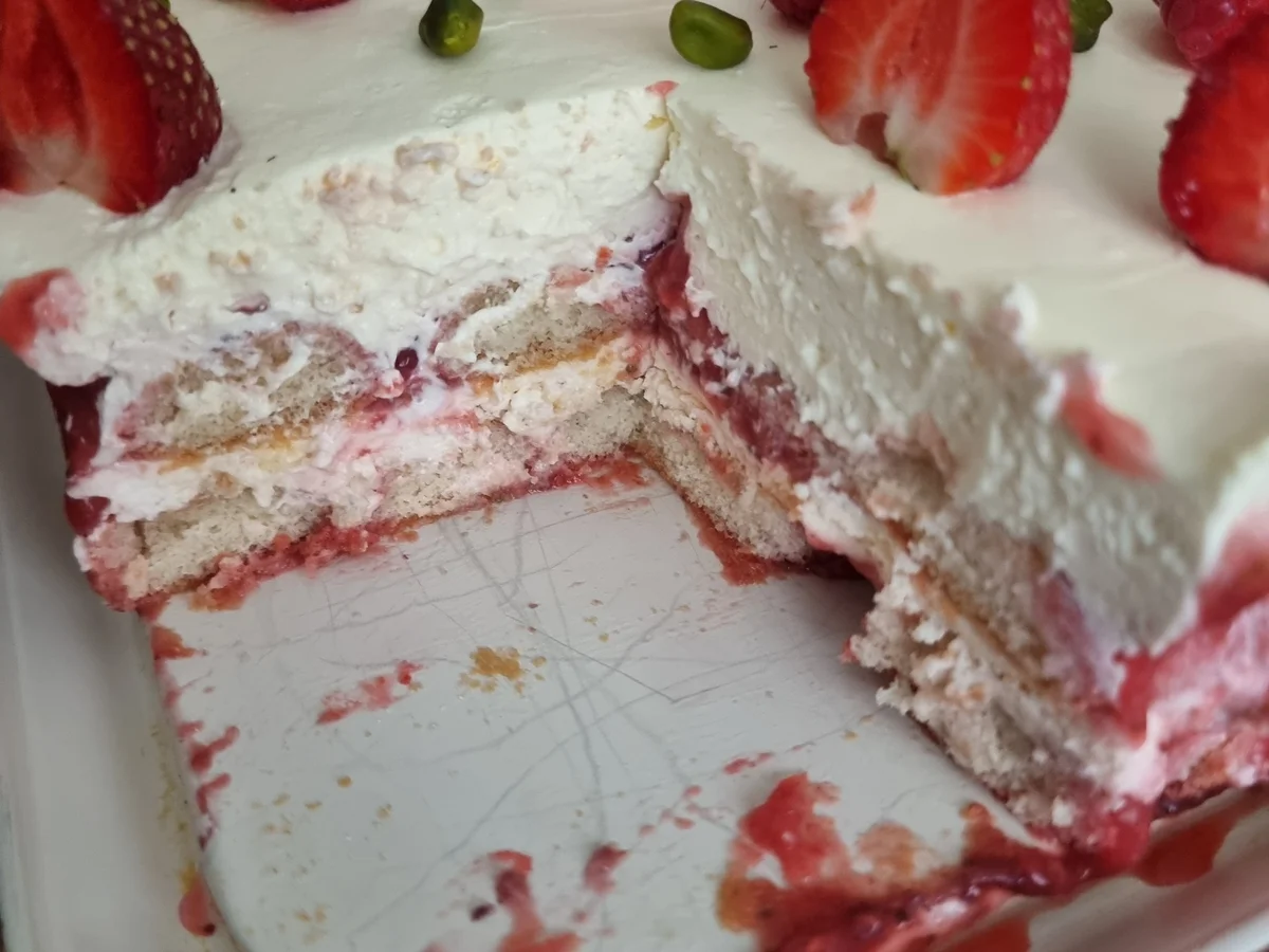 Erdbeer-Himbeer-Tiramisu - Rezept - Bild Nr. 17377