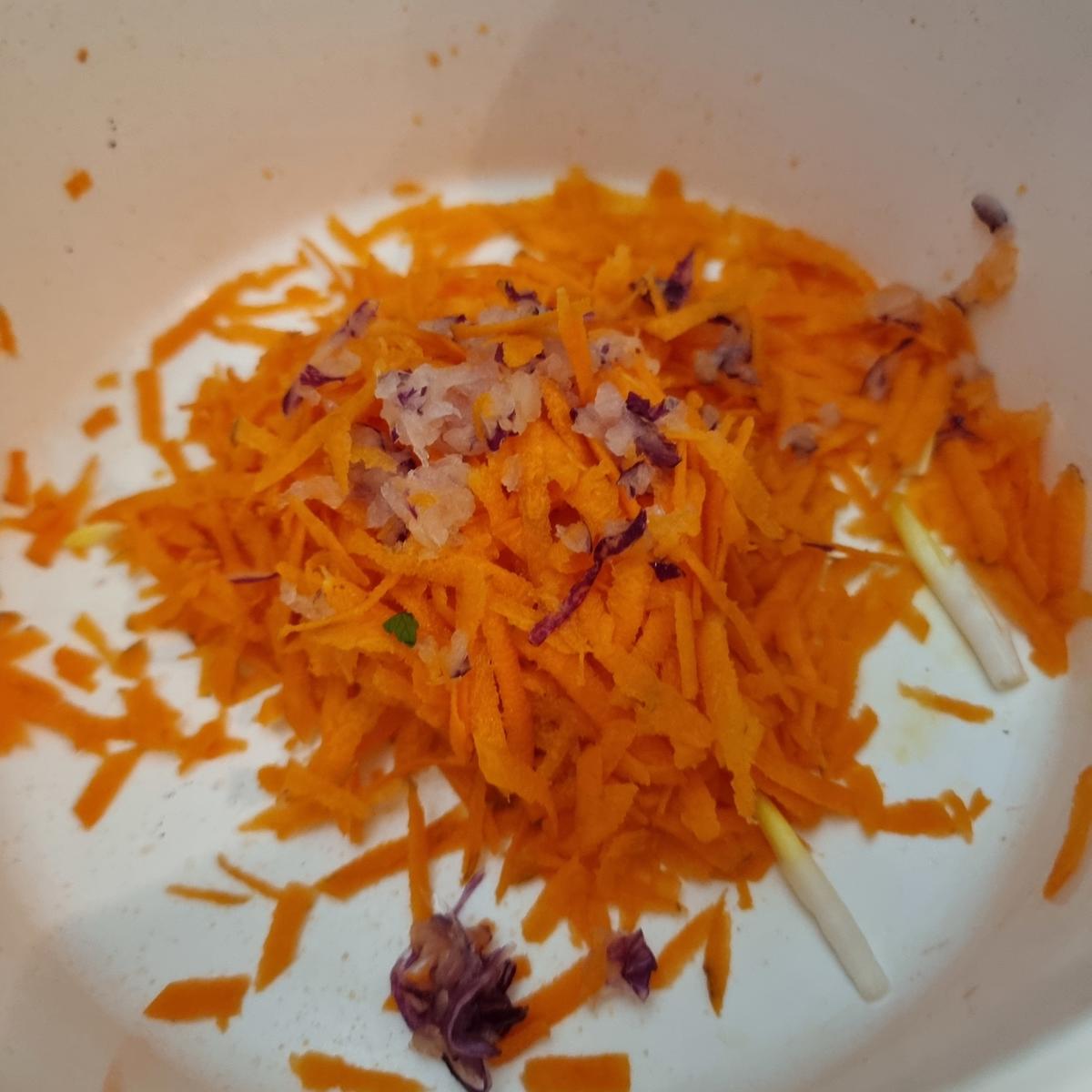 Buchweizen-Frikadellen auf Kohlrabi - Rezept - Bild Nr. 17376