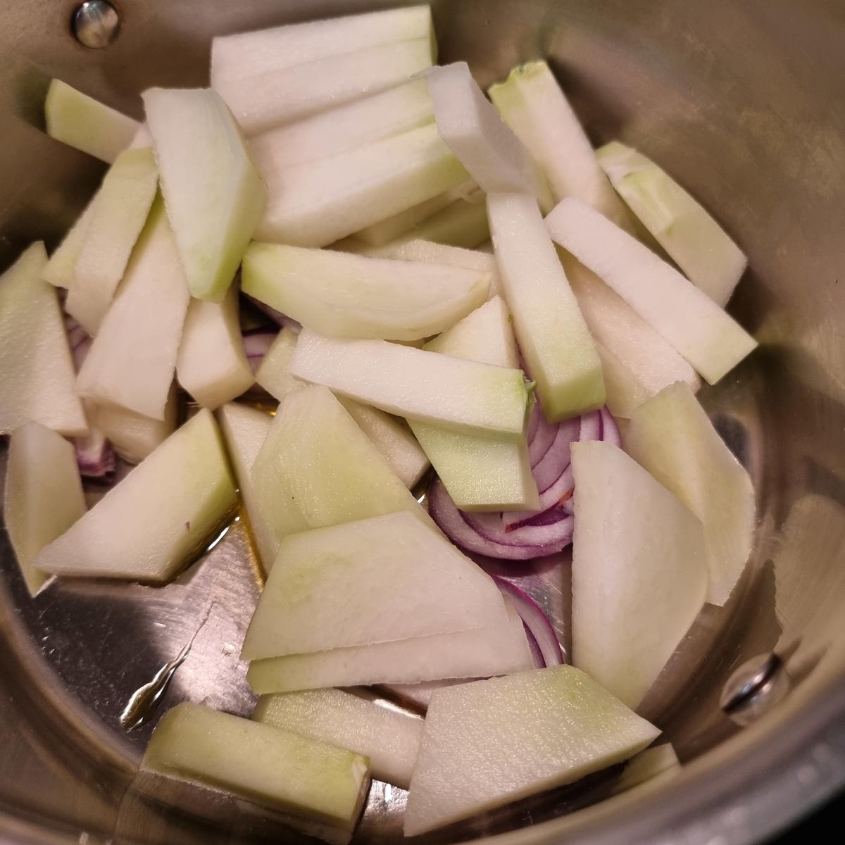 Buchweizen-Frikadellen auf Kohlrabi - Rezept - Bild Nr. 17382