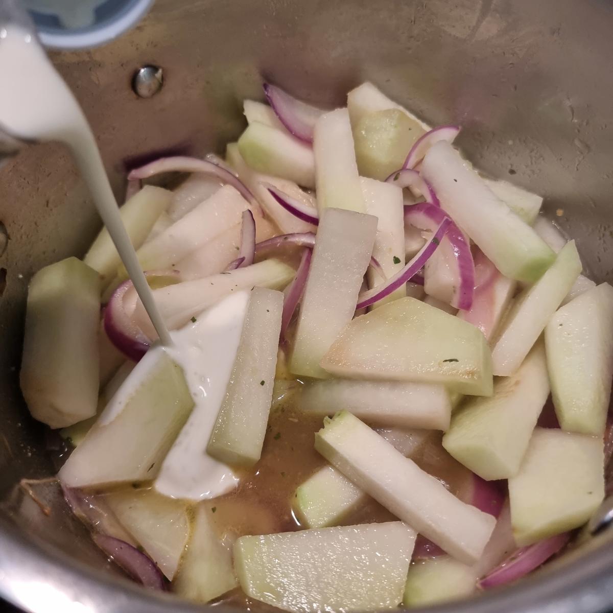 Buchweizen-Frikadellen auf Kohlrabi - Rezept - Bild Nr. 17383