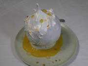 Pistazienmousse mit Baiserhaube und Zitronengel - Rezept - Bild Nr. 17370