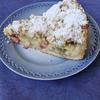 Rhabarberkuchen mit Streuseln und Pudding - Rezept - Bild Nr. 17370