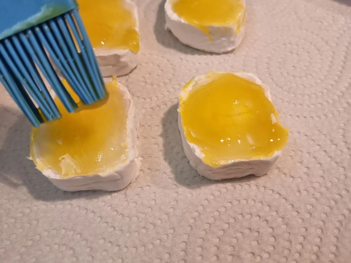 Gratinierter Ziegenkäse auf Wildkräutersalat - Rezept - Bild Nr. 17373