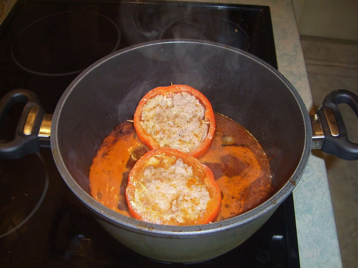 Gefüllte Paprika - Rezept - Bild Nr. 17370