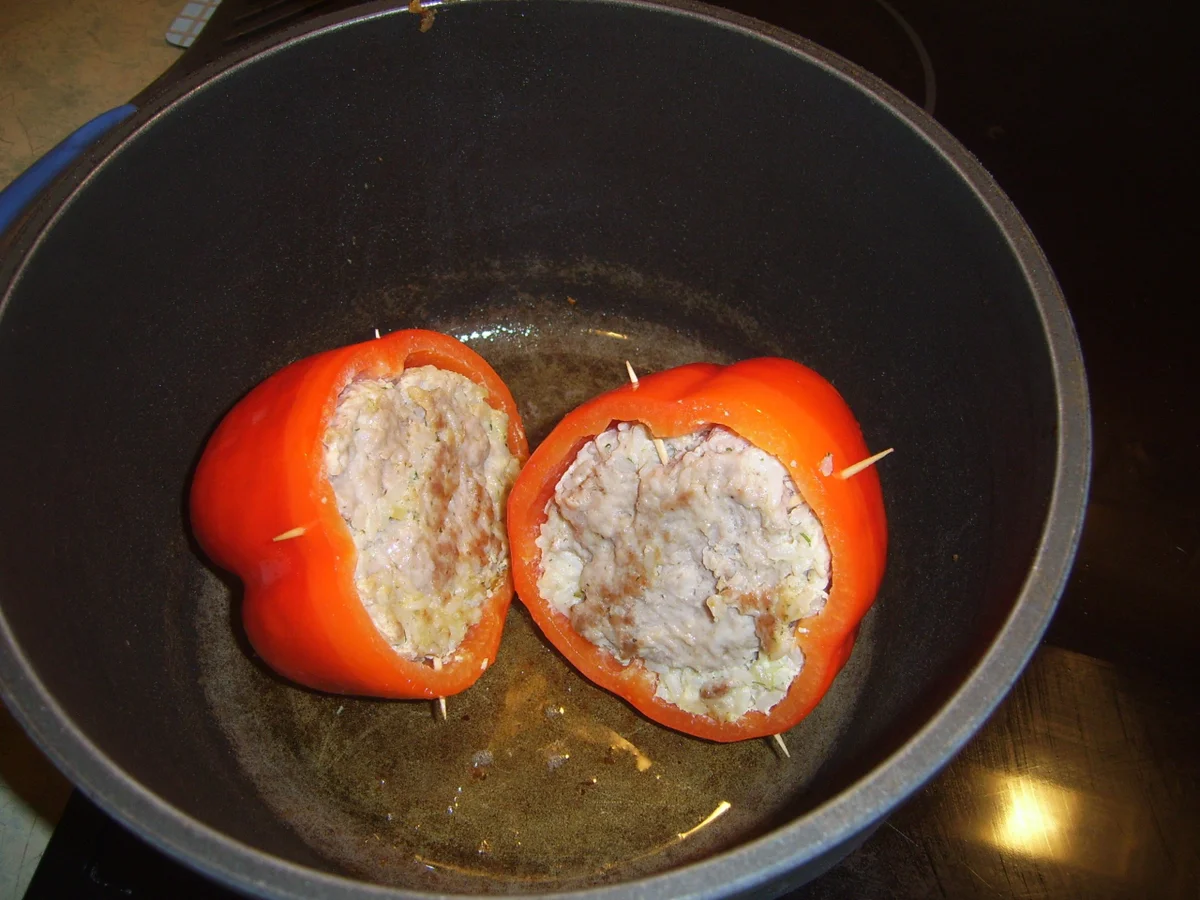 Gefüllte Paprika - Rezept - Bild Nr. 17372