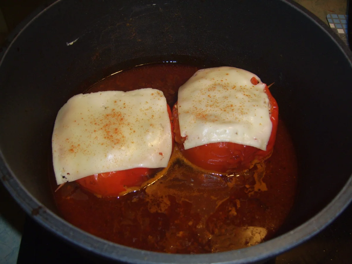 Gefüllte Paprika - Rezept - Bild Nr. 17375