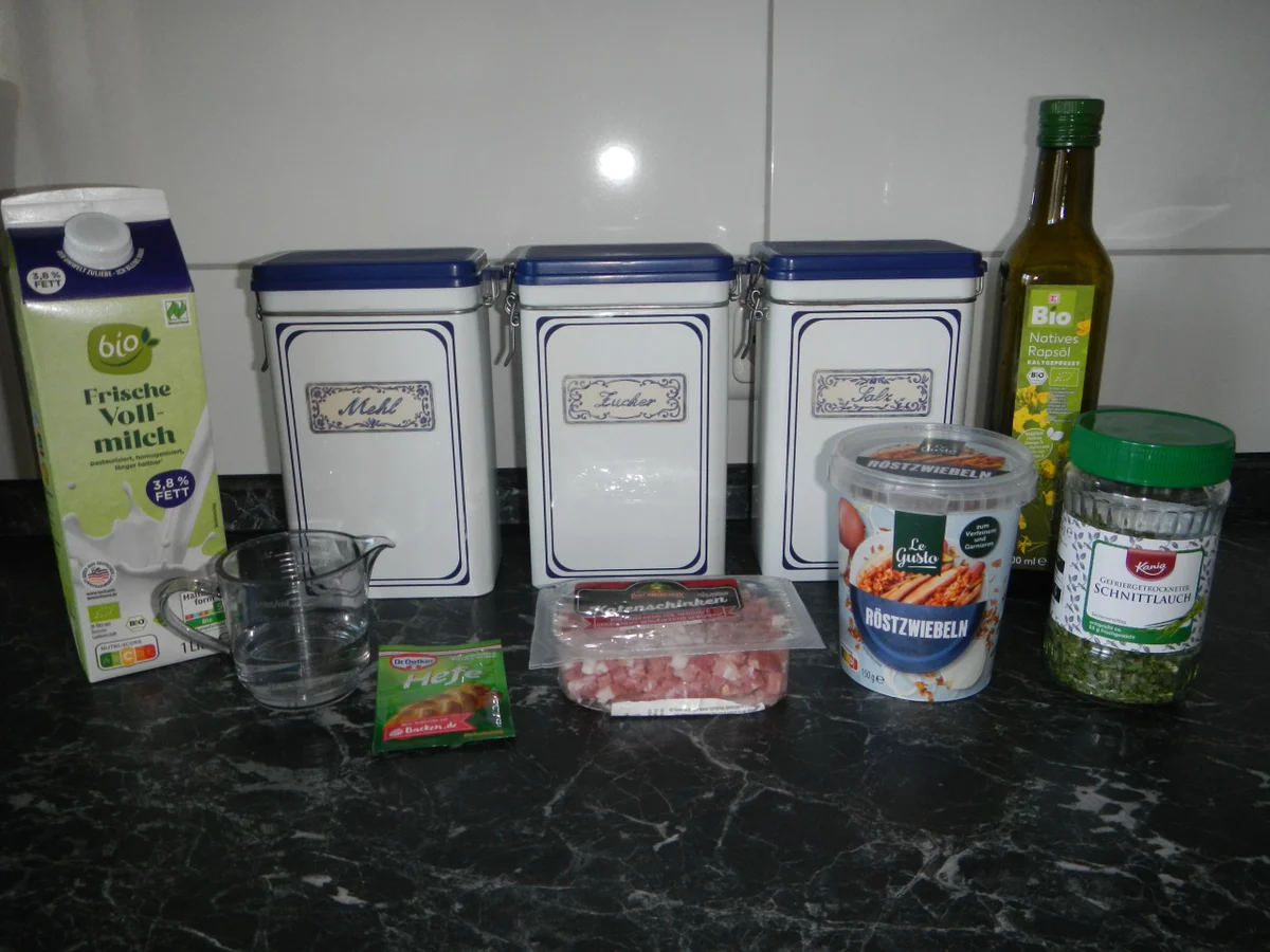 Zwiebel-Schinken-Brot - Rezept - Bild Nr. 17372