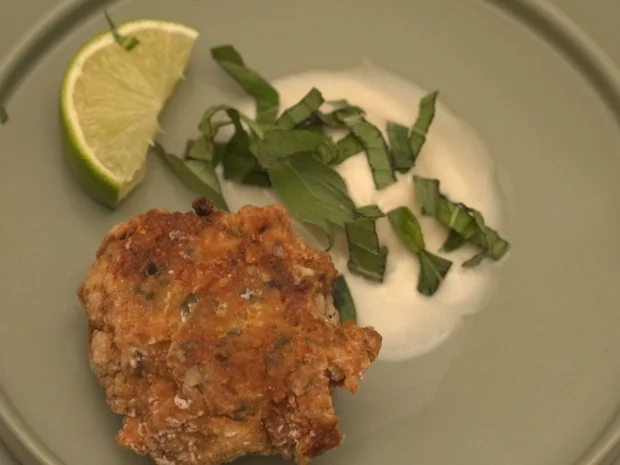 Shrimp Cake mit Tom Kha Eis - Rezept - Bild Nr. 2