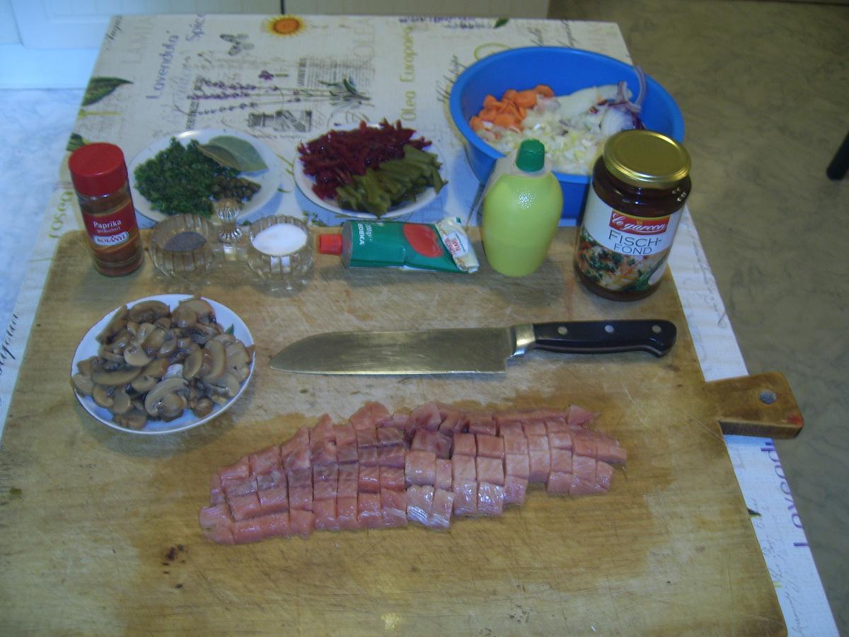 Russische Fisch Soljanka - Rezept - Bild Nr. 7